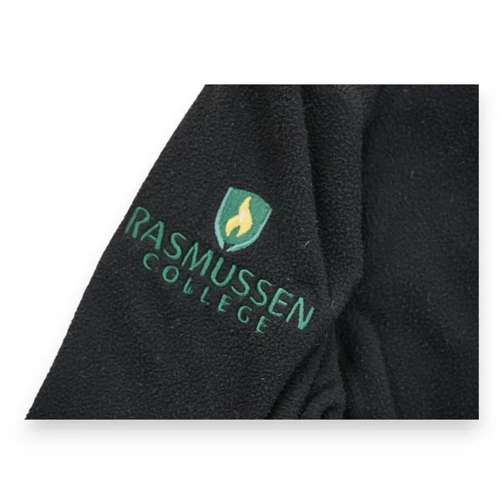 Patagonia Womens Outdoor Quarter Zip Pullover Fleece‎ Jacket Size Small Black